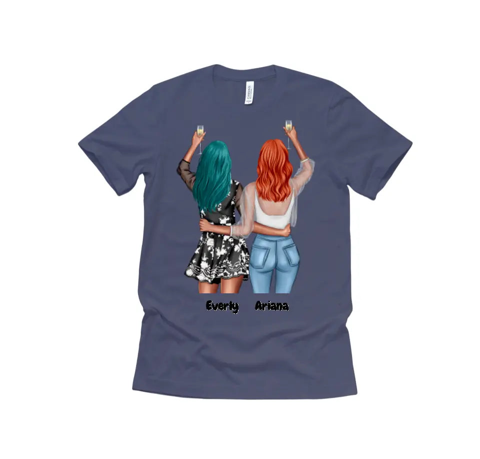 Customizable T-shirt for Bestie