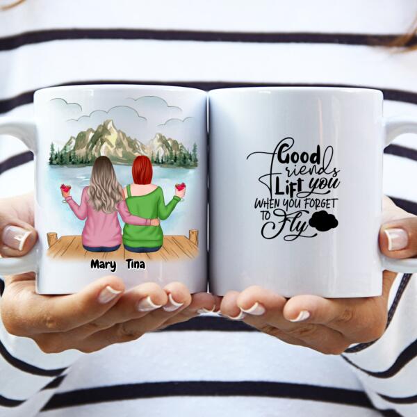 Personalized Sister Cups | Up to 5 Friends