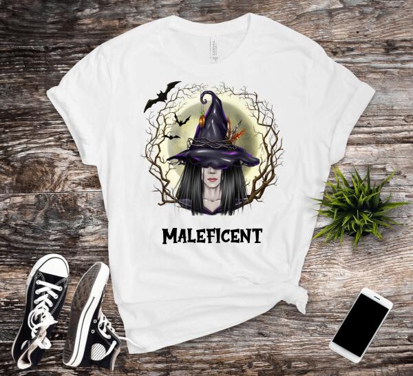 Custom Witch T-shirt with name - Personalized halloween costume