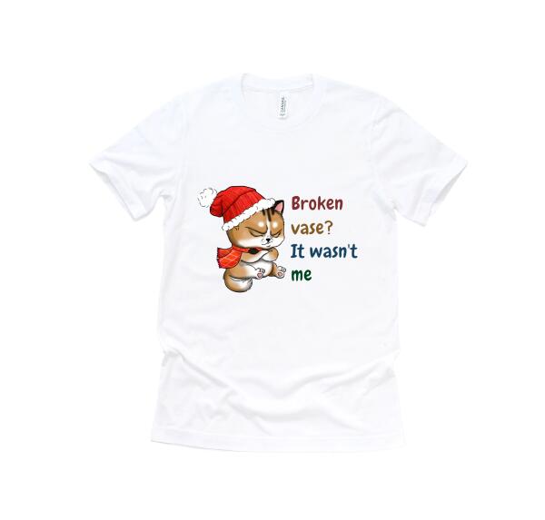 Funny Christmas Cat Shirts