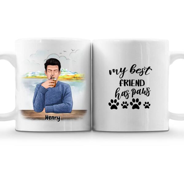 Life is Better With a Dog Mug Personalized