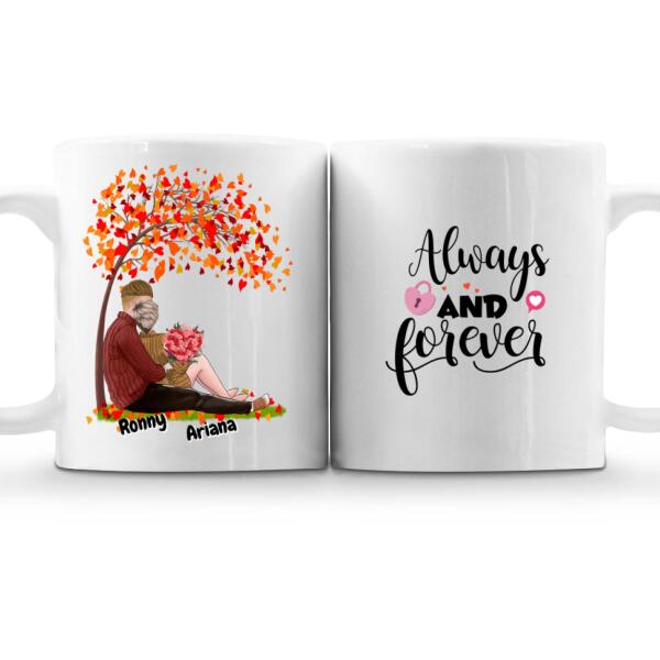 Custom Valentine Mugs for Couple | Personalised Mugs Valentines Day