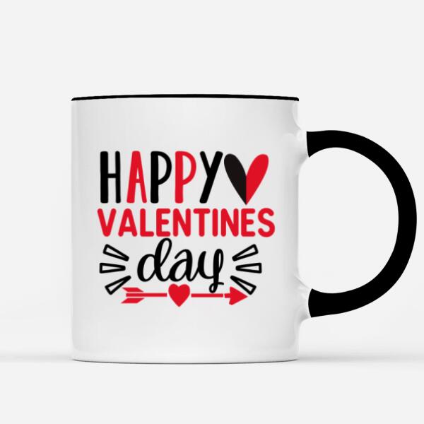 Valentines day mug with qotes 