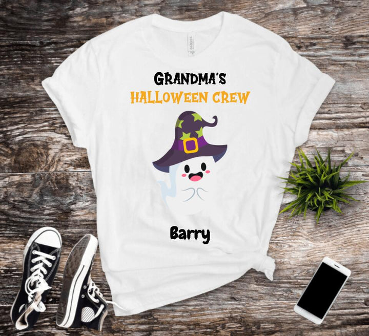 Halloween Crew - Up to 9 Characters | Customizable T-shirt