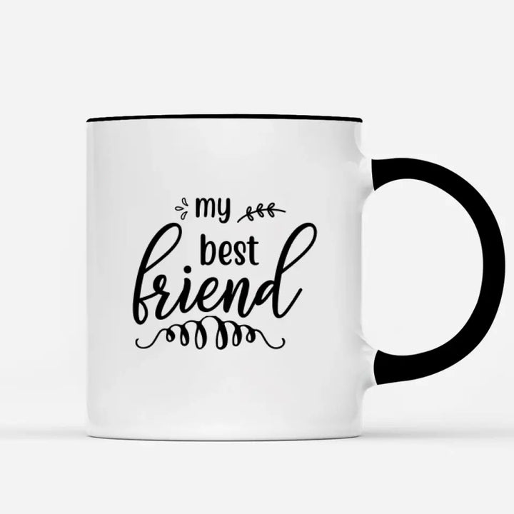 Best Friends Chibi - Personalized Friendship Coffee Mugs - Up to 4 Girls/Boys | Best Friend Cups Gift