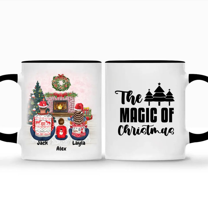 Personalized Family Christmas Mugs | Custom Christmas Mugs Family