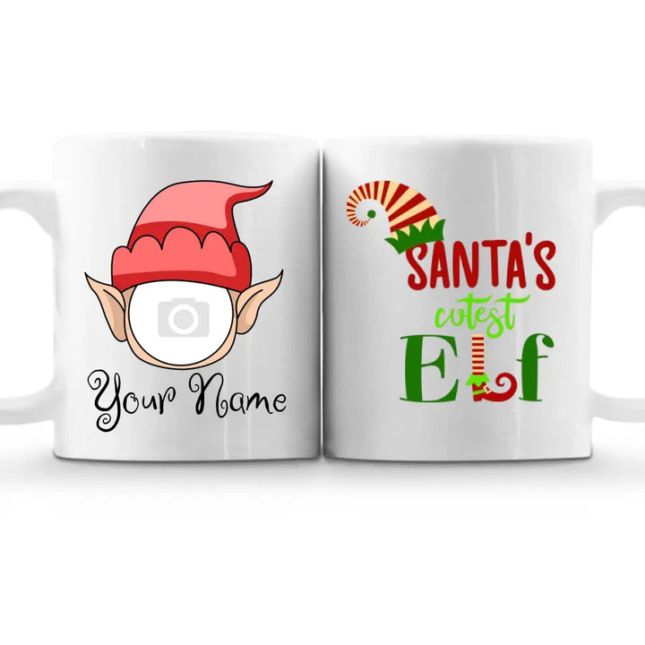 Personalised Elf Mug