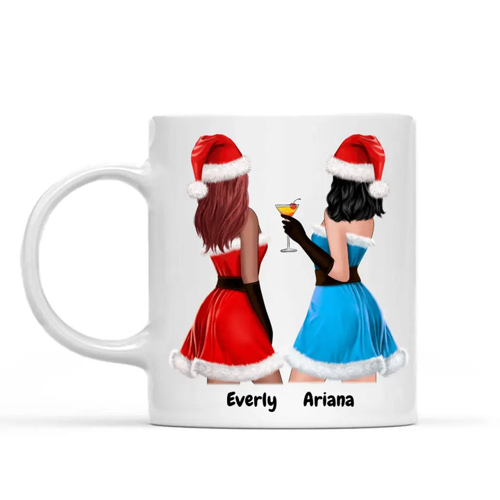Personalized Christmas Coffee Cups for Besties