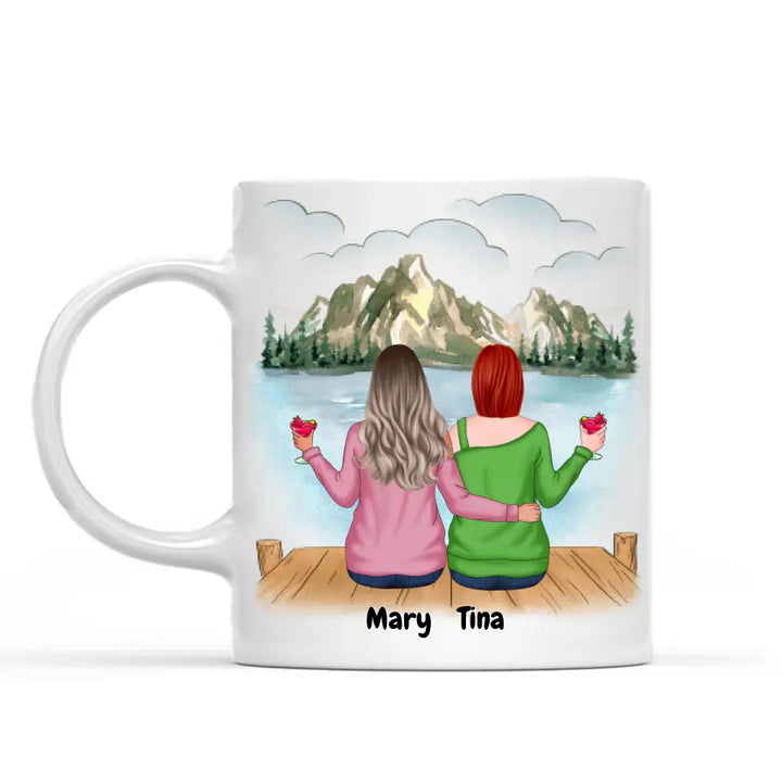 Personalized Sister Cups 