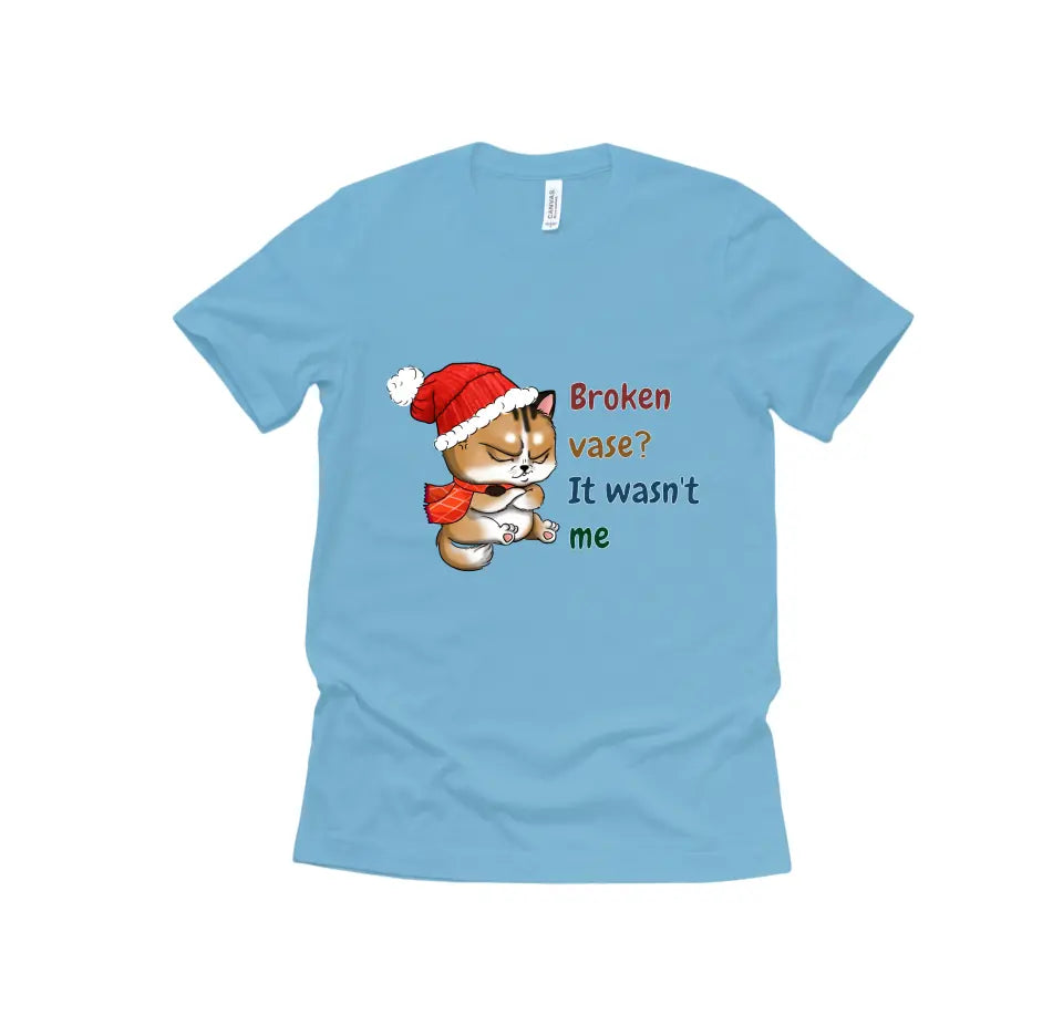Funny Christmas Cat Shirts | Custom Christmas Shirtwith Santa Cat and Personalized text