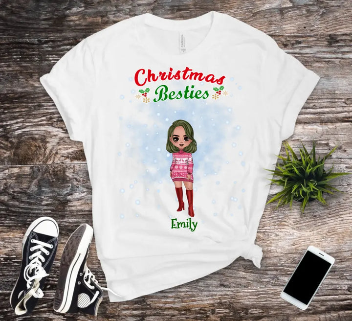  T-shirt Printing Design for ChristmasBest Friends