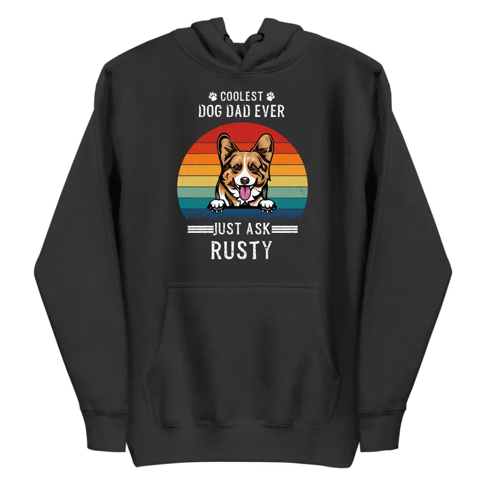 Coolest Dog Dad/Mom Ever - Customizable Hoodie
