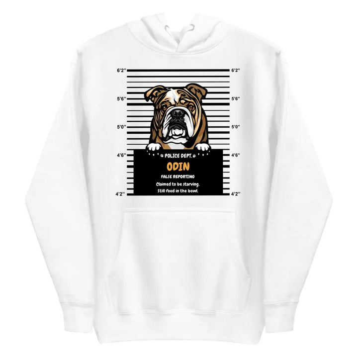 Arrested Dog - Up to 3 Dogs | Customizable Hoodie