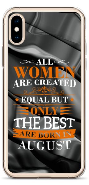All men/women are created equal but... - Customizable Birthday iPhone/Eco iPhone Case