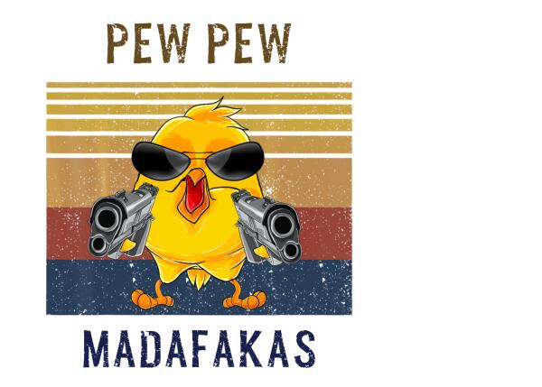 Pew Pew MADAFAKAS! | Customizable Hoodie