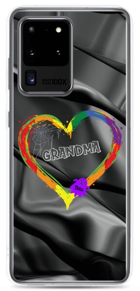 Halloween Heart Family - Up to 8 Family Members | Customizable Samsung Case