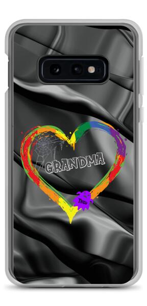 Halloween Heart Family - Up to 8 Family Members | Customizable Samsung Case