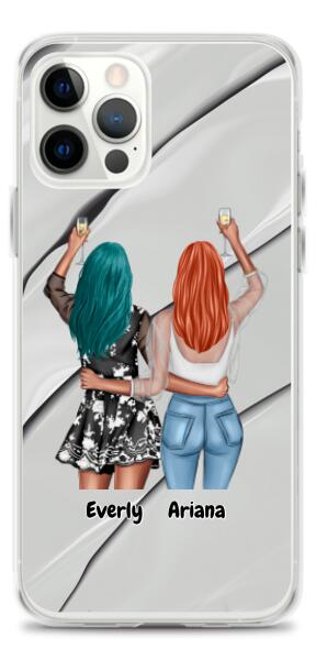 Besties - 2 Girls | Customizable iPhone/Eco iPhone Case
