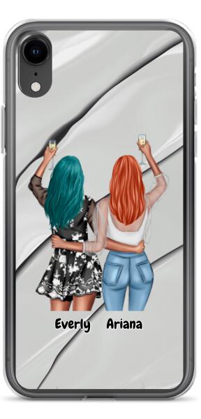 Besties - 2 Girls | Customizable iPhone/Eco iPhone Case