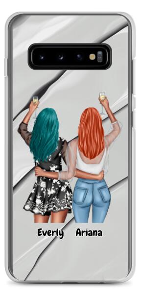 Besties - 2 Girls | Customizable Samsung Case