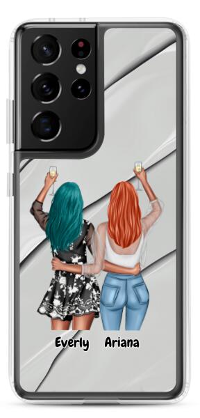 Besties - 2 Girls | Customizable Samsung Case