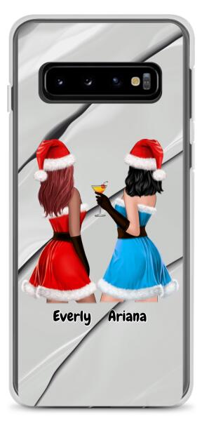 Christmas Besties 2 Girls | Customizable Samsung Case