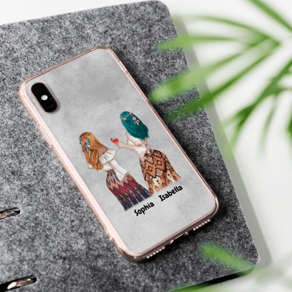 Boho/Hippie Girls | Customizable iPhone/Eco iPhone Case