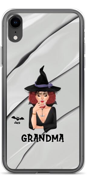 Halloween Witch Mom Grandma | Customizable iPhone/Eco iPhone Case