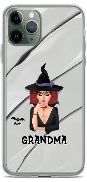 Halloween Witch Mom Grandma | Customizable iPhone/Eco iPhone Case