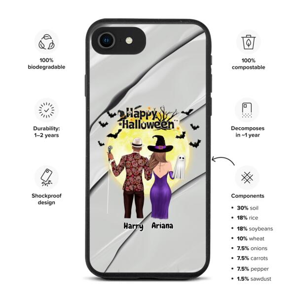 Halloween Couple - Customizable iPhone/Eco iPhone Case