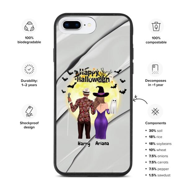 Halloween Couple - Customizable iPhone/Eco iPhone Case