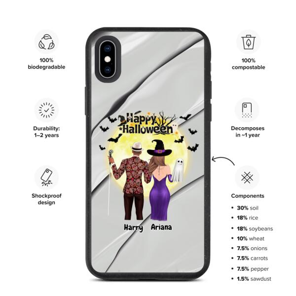 Halloween Couple - Customizable iPhone/Eco iPhone Case