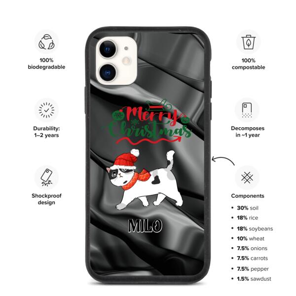 Christmas Cats | Customizable iPhone/Eco iPhone Case