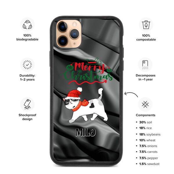 Christmas Cats | Customizable iPhone/Eco iPhone Case