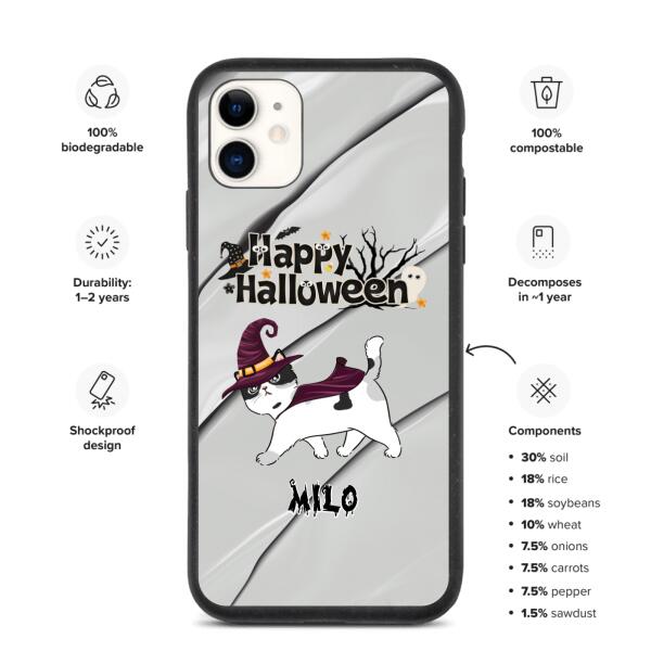 Halloween Cats | Customizable iPhone/Eco iPhone Case