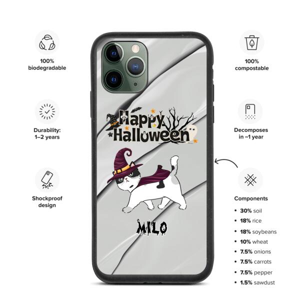 Halloween Cats | Customizable iPhone/Eco iPhone Case
