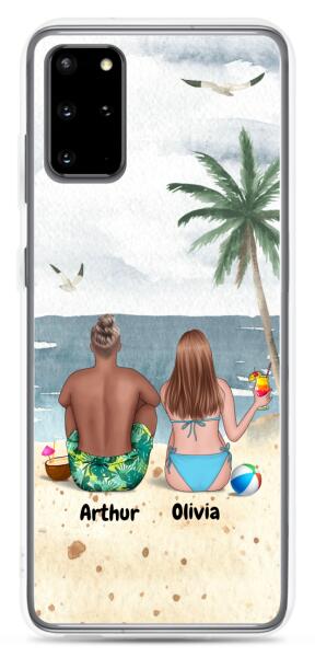 Couple at the Beach | Customizable Samsung Case