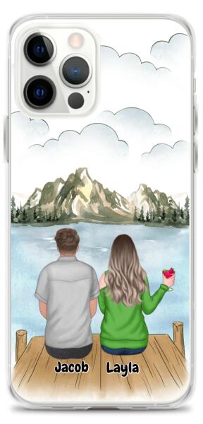 Friends Girl/Boy- Customizable iPhone/Eco iPhone Case