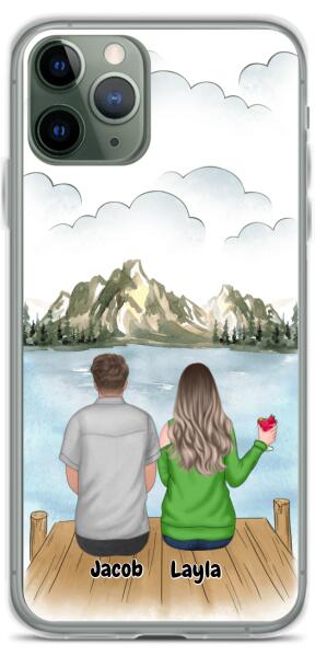 Friends Girl/Boy- Customizable iPhone/Eco iPhone Case