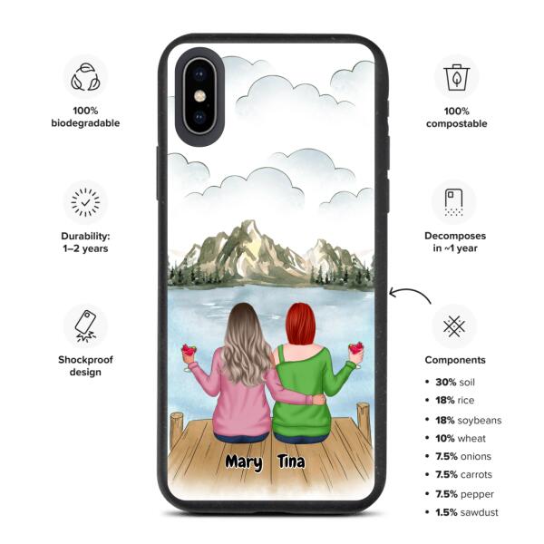 Friends Girls - Customizable iPhone/Eco iPhone Case