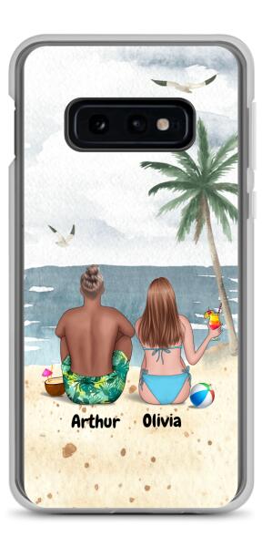 Couple at the Beach | Customizable Samsung Case