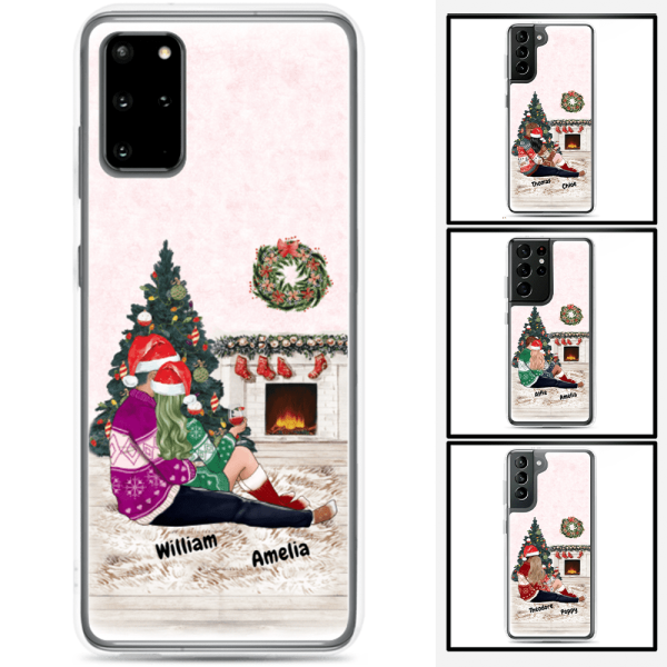 Christmas Couple | Customizable Samsung Case