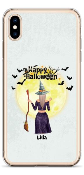 Halloween Witches - Up to 2 Witches | Customizable iPhone/Eco iPhone Case