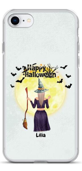 Halloween Witches - Up to 2 Witches | Customizable iPhone/Eco iPhone Case