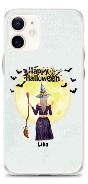 Halloween Witches - Up to 2 Witches | Customizable iPhone/Eco iPhone Case