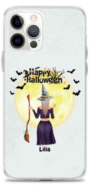 Halloween Witches - Up to 2 Witches | Customizable iPhone/Eco iPhone Case
