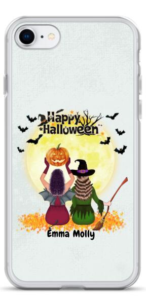 Halloween Besties Witches - Up to 3 girls | Customizable iPhone/Eco iPhone Case