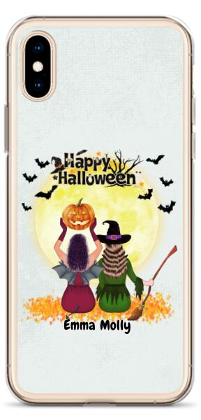 Halloween Besties Witches - Up to 3 girls | Customizable iPhone/Eco iPhone Case