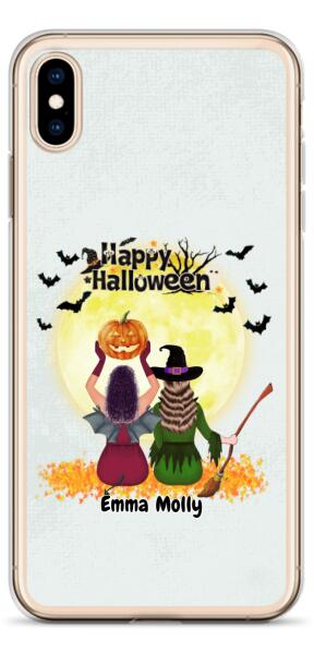 Halloween Besties Witches - Up to 3 girls | Customizable iPhone/Eco iPhone Case