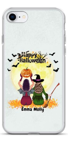 Halloween Besties Witches - Up to 3 girls | Customizable iPhone/Eco iPhone Case